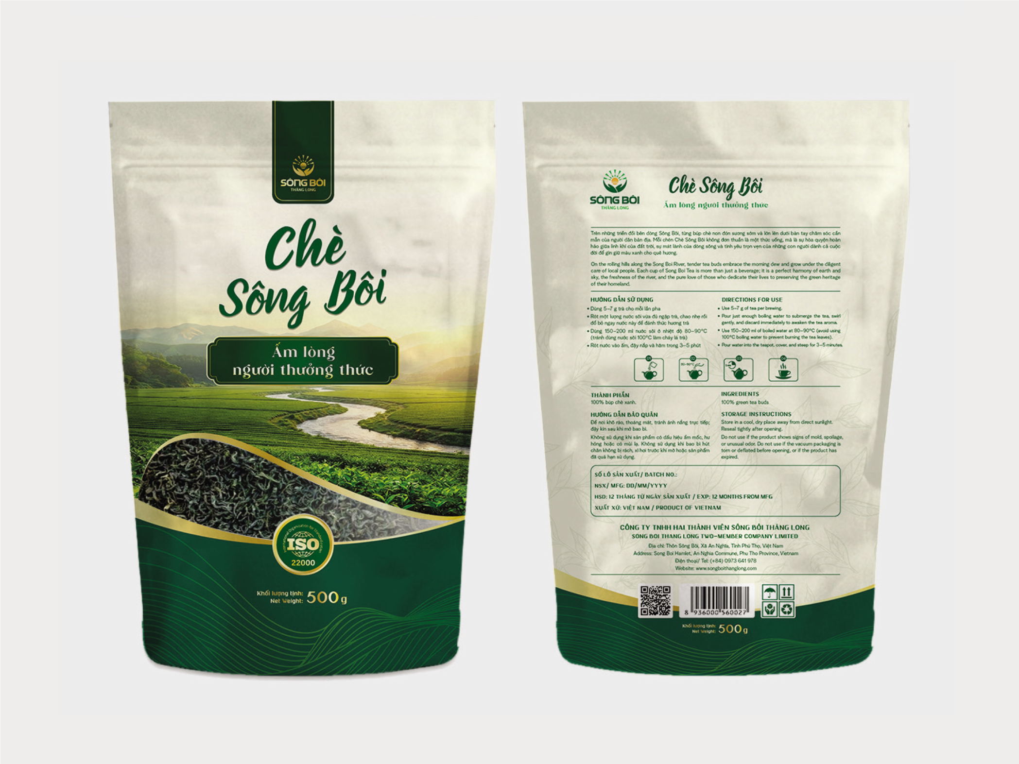 Trà xanh đặc sản Phú Thành